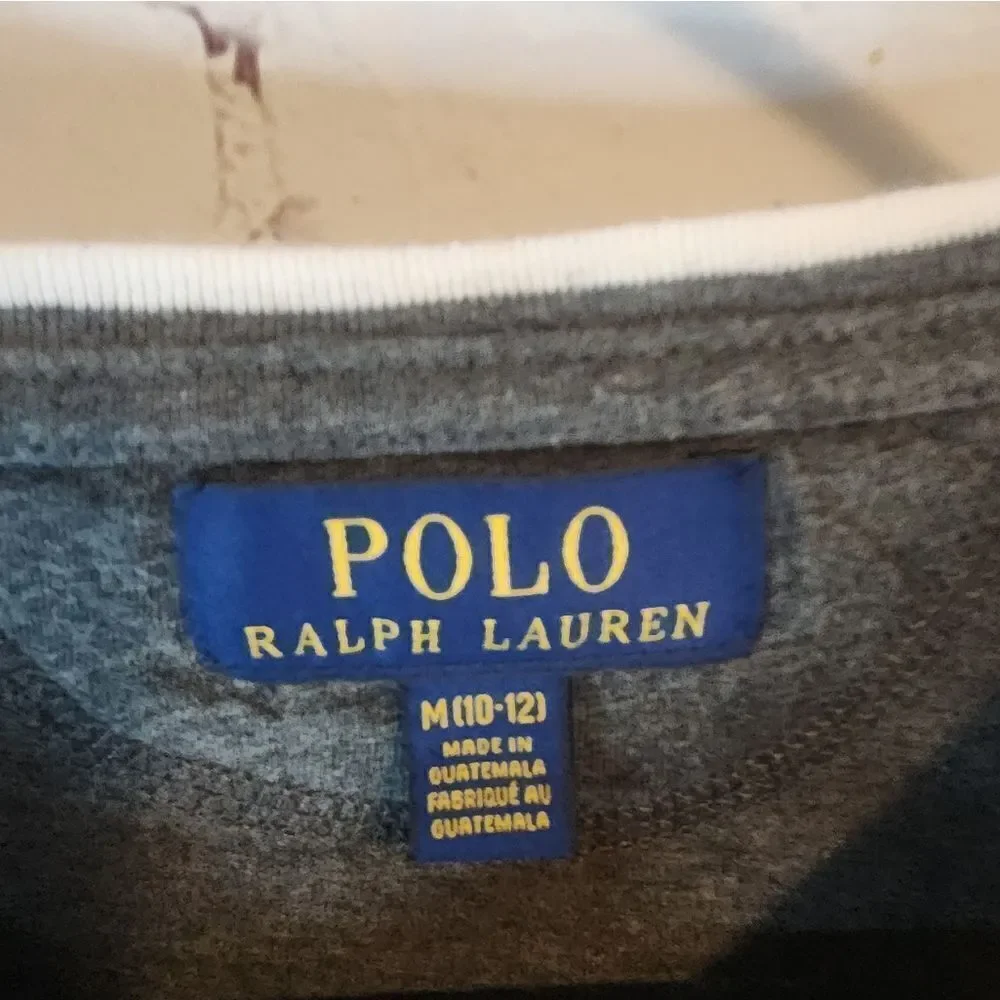 Boy's Polo by Ralph Lauren button-up longsleeve shirt, size M(10-12)